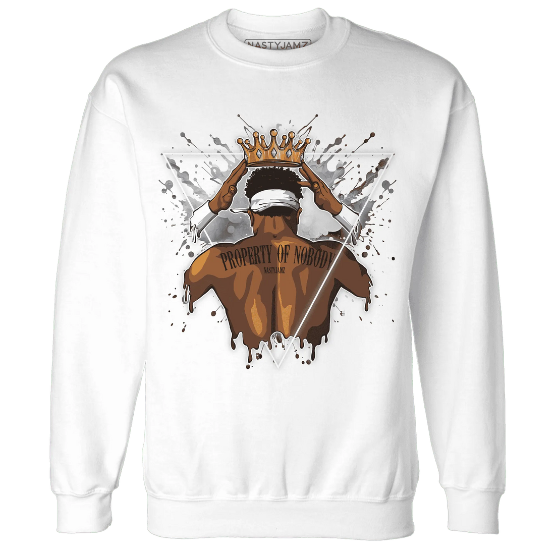 Wolf-Grey-1s-Sweatshirt-Match-Property-Of-Nobody