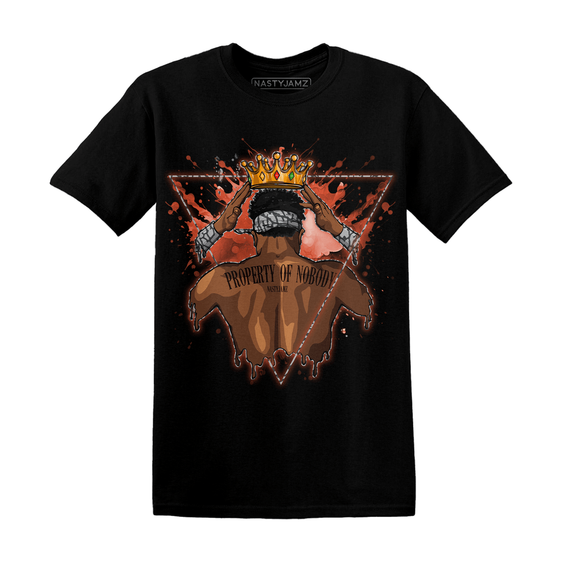 Georgia Peach 3s T Shirt Match Property Of Nobody - NastyJamz
