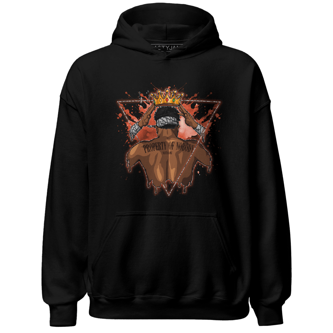 Georgia Peach 3s Hoodie Match Property Of Nobody - NastyJamz