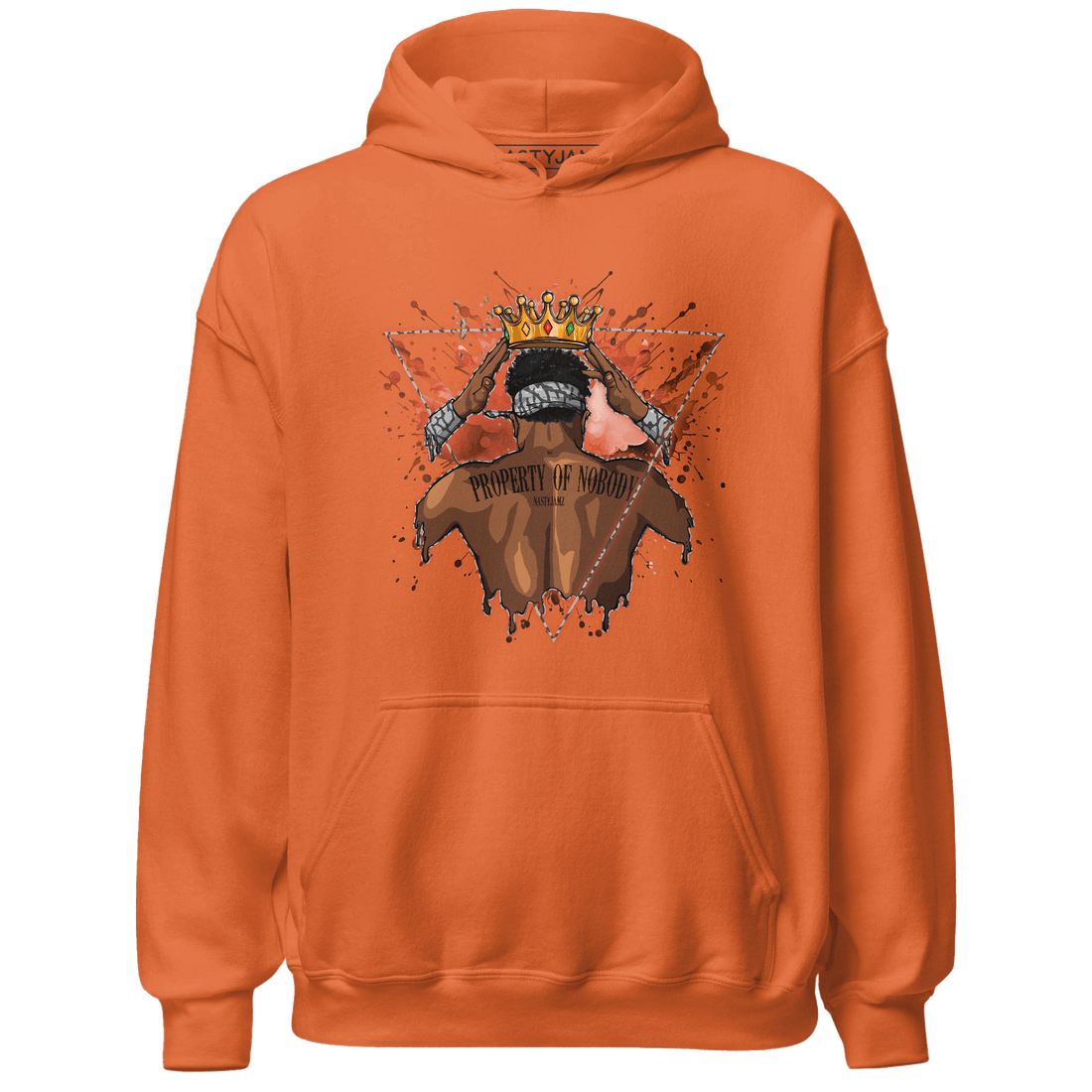 Georgia Peach 3s Hoodie Match Property Of Nobody - NastyJamz