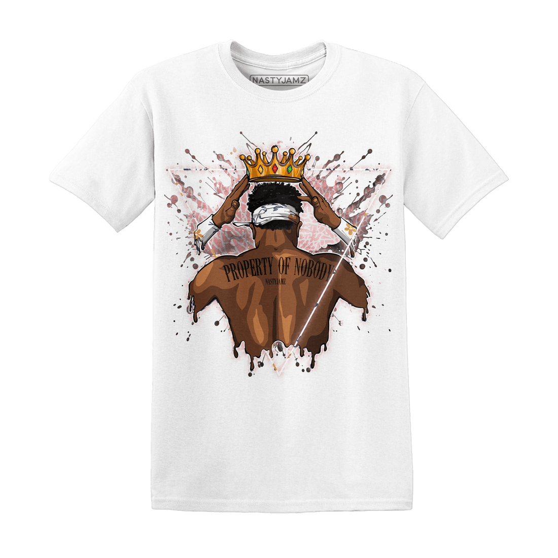 Red Stardust 3s T Shirt Match Property Of Nobody - NastyJamz