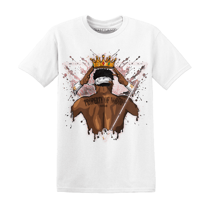 Red Stardust 3s T Shirt Match Property Of Nobody - NastyJamz