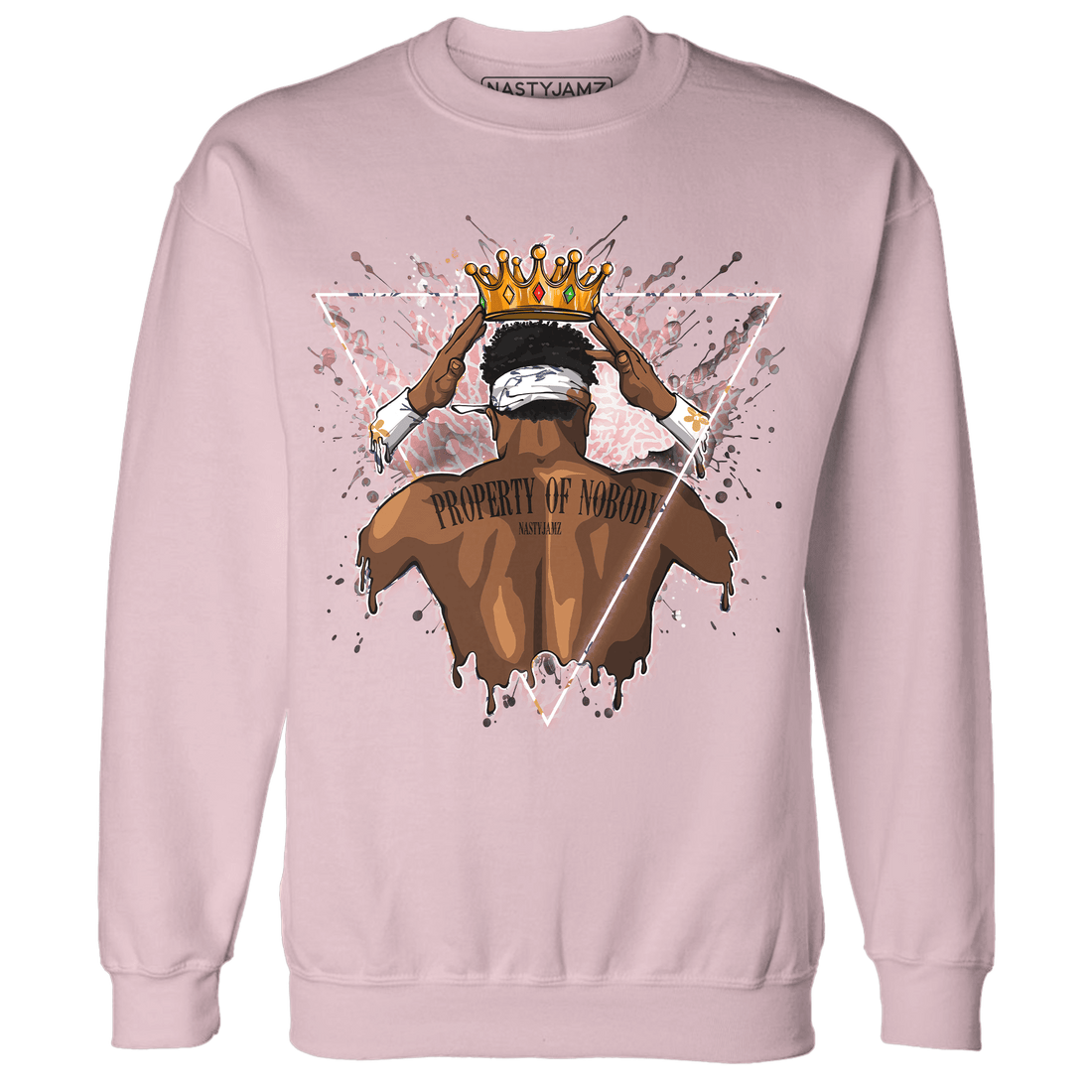 Red Stardust 3s Sweatshirt Match Property Of Nobody - NastyJamz