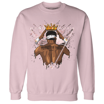 Red Stardust 3s Sweatshirt Match Property Of Nobody - NastyJamz