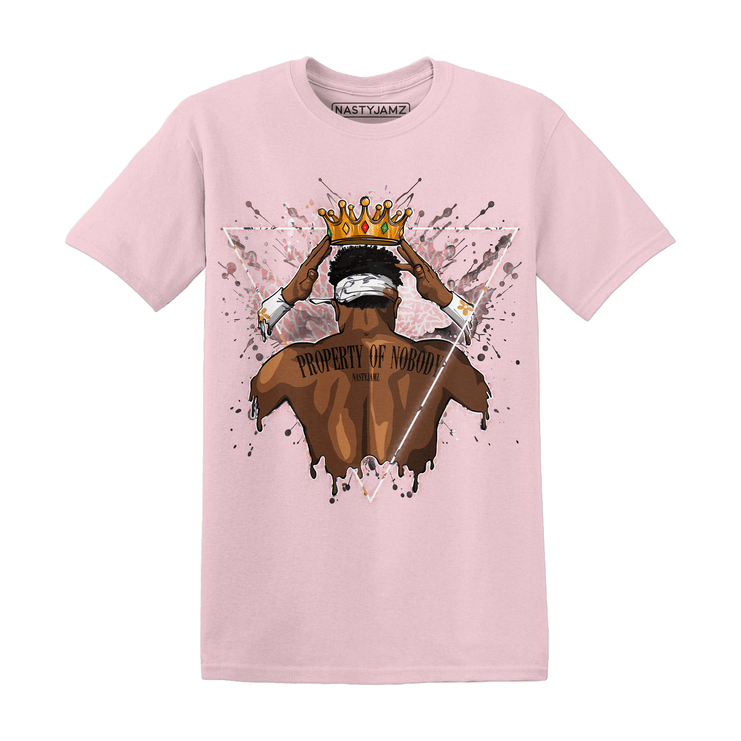 Red Stardust 3s T Shirt Match Property Of Nobody - NastyJamz