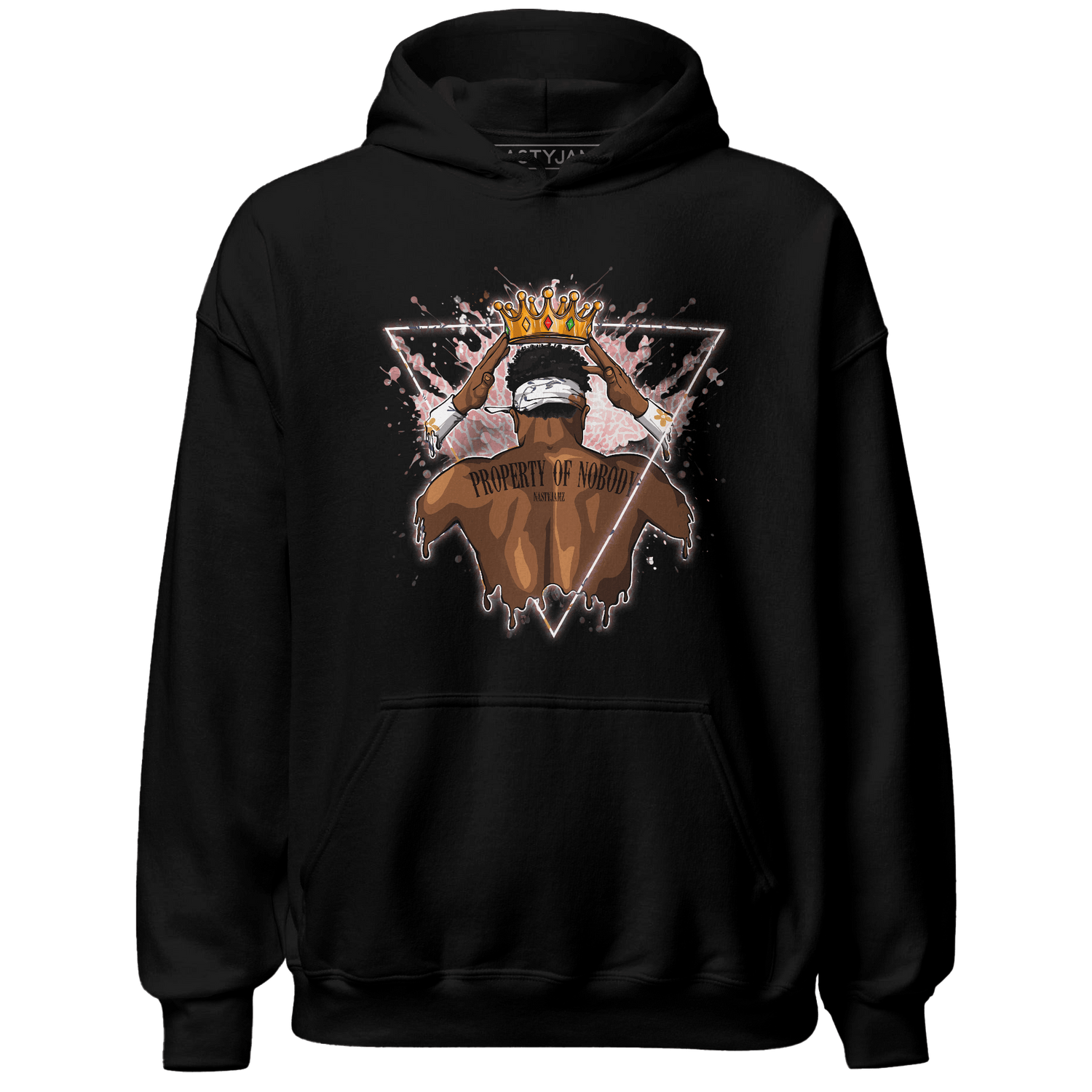 Red Stardust 3s Hoodie Match Property Of Nobody - NastyJamz