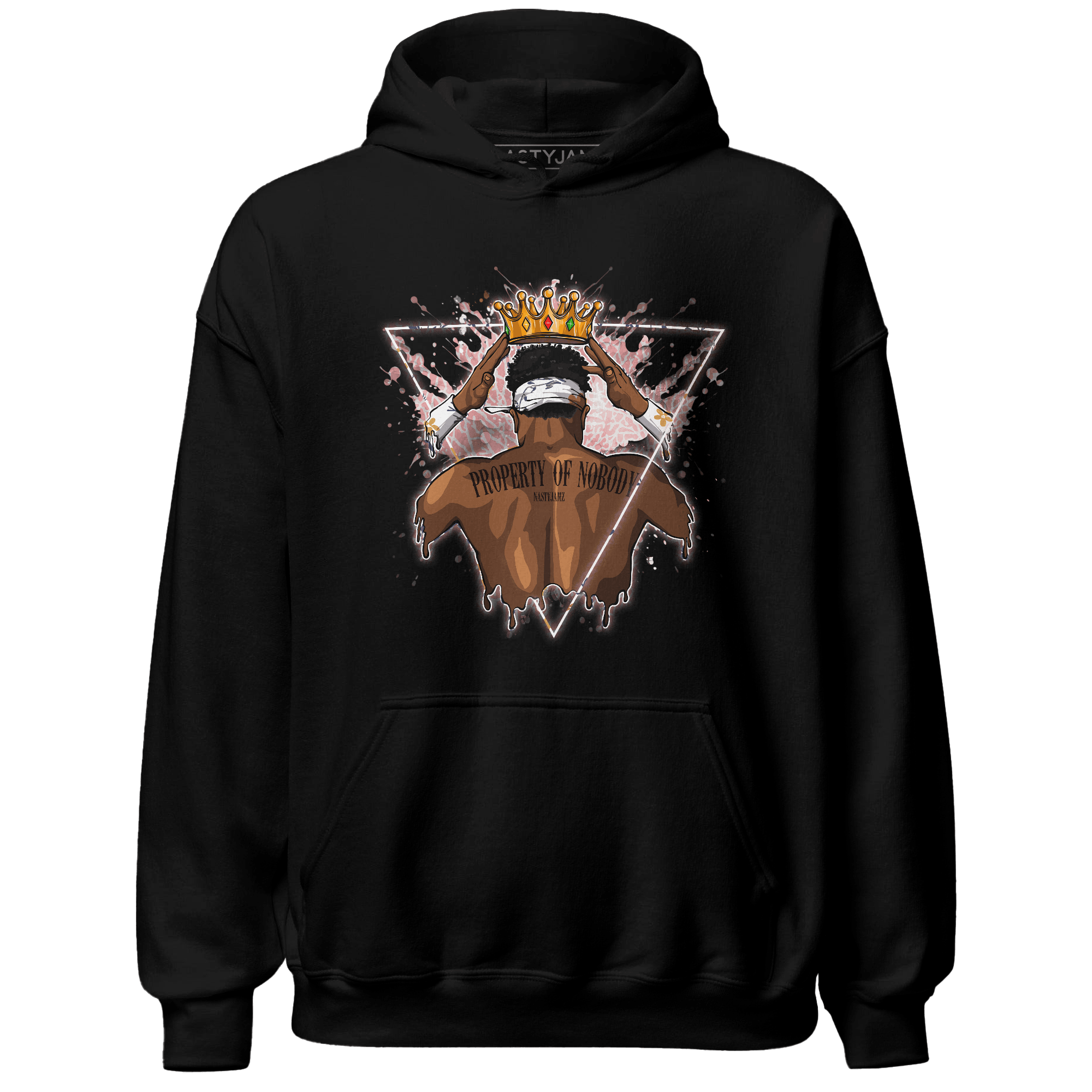 Red Stardust 3s Hoodie Match Property Of Nobody - NastyJamz