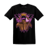 GS Hyper Violet 4s T Shirt Match Property Of Nobody - NastyJamz