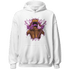 GS Hyper Violet 4s Hoodie Match Property Of Nobody - NastyJamz