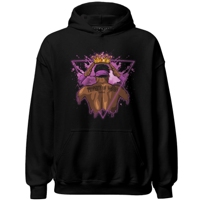 GS Hyper Violet 4s Hoodie Match Property Of Nobody - NastyJamz
