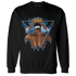 Industrial Blue 4s Sweatshirt Match Property Of Nobody - NastyJamz