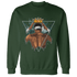 Oxidized Green 4s Sweatshirt Match Property Of Nobody - NastyJamz