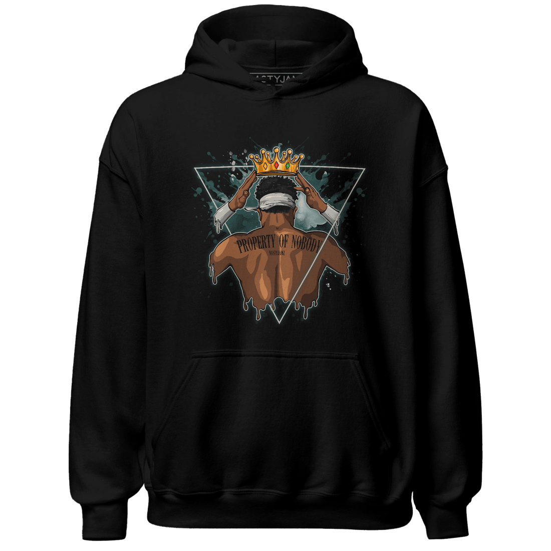 Oxidized Green 4s Hoodie Match Property Of Nobody - NastyJamz