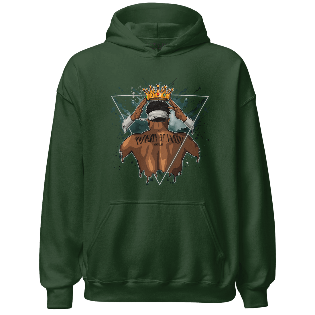 Oxidized Green 4s Hoodie Match Property Of Nobody - NastyJamz