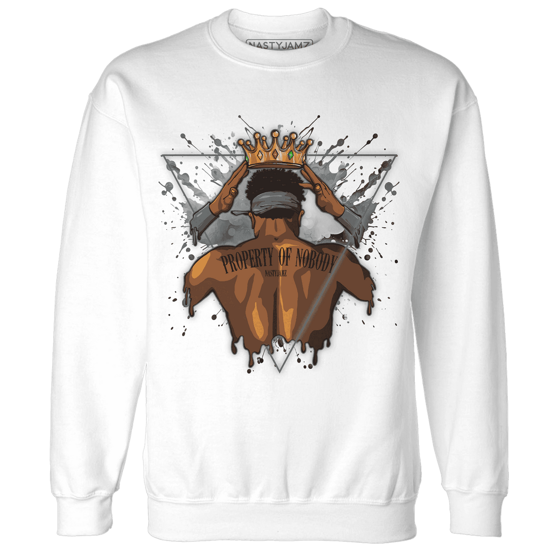 Paris Olympicsss 4s Sweatshirt Match Property Of Nobody - NastyJamz