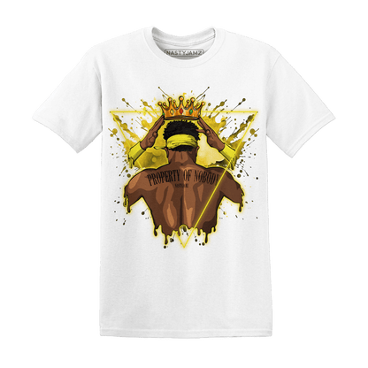 Vivid Sulfur 4s T Shirt Match Property Of Nobody - NastyJamz