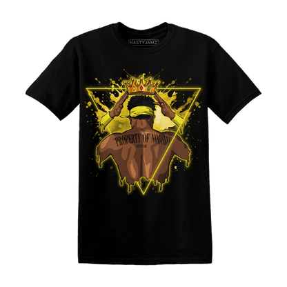 Vivid Sulfur 4s T Shirt Match Property Of Nobody - NastyJamz