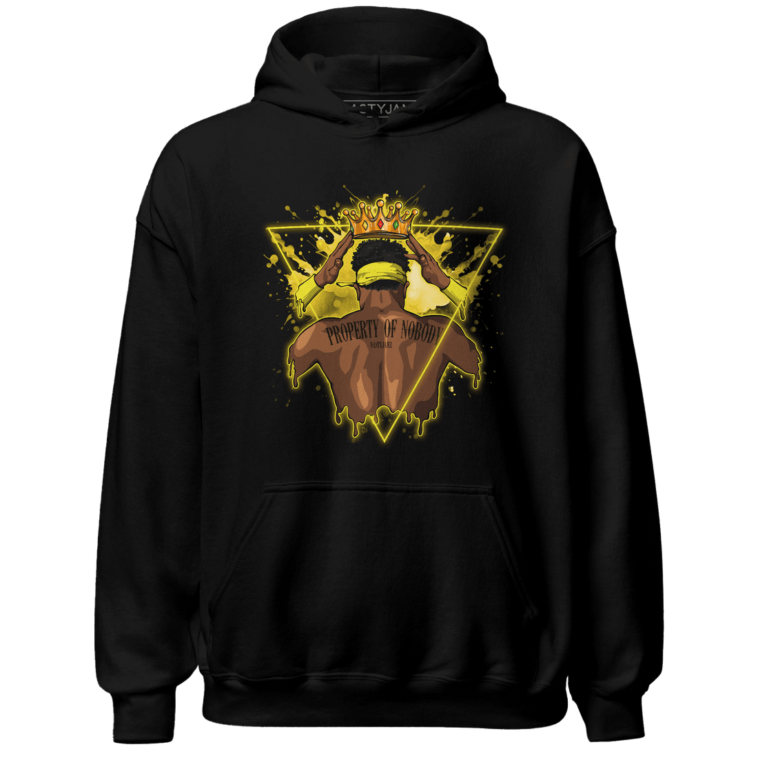 Vivid Sulfur 4s Hoodie Match Property Of Nobody - NastyJamz