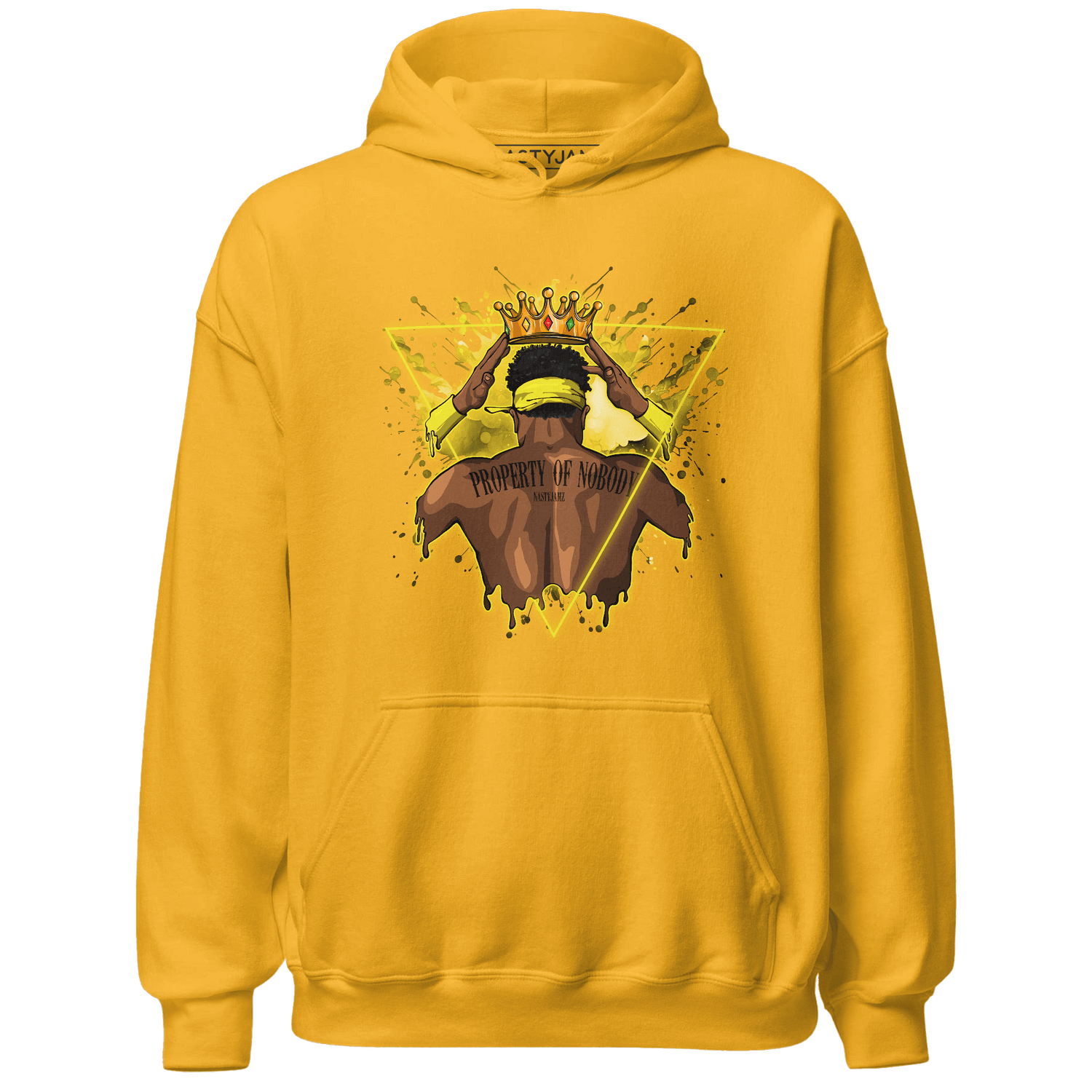 Vivid Sulfur 4s Hoodie Match Property Of Nobody - NastyJamz