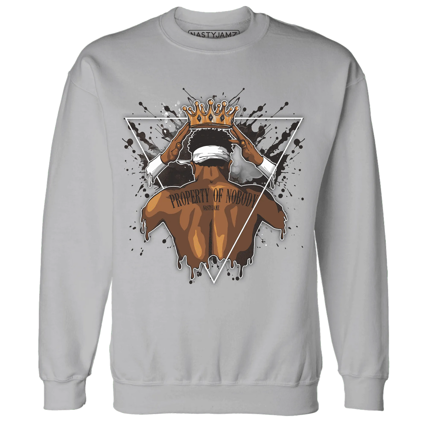 White-Thunder-4s-Sweatshirt-Match-Property-Of-Nobody