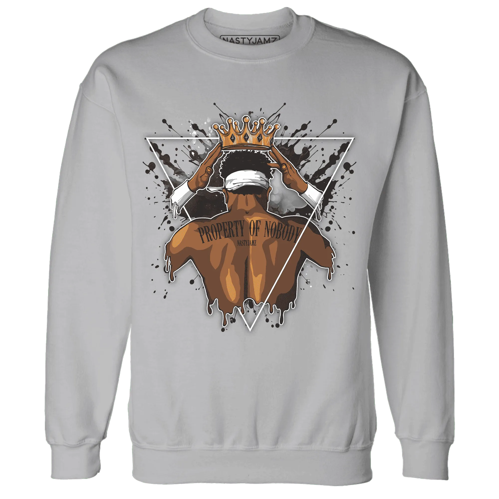 White-Thunder-4s-Sweatshirt-Match-Property-Of-Nobody