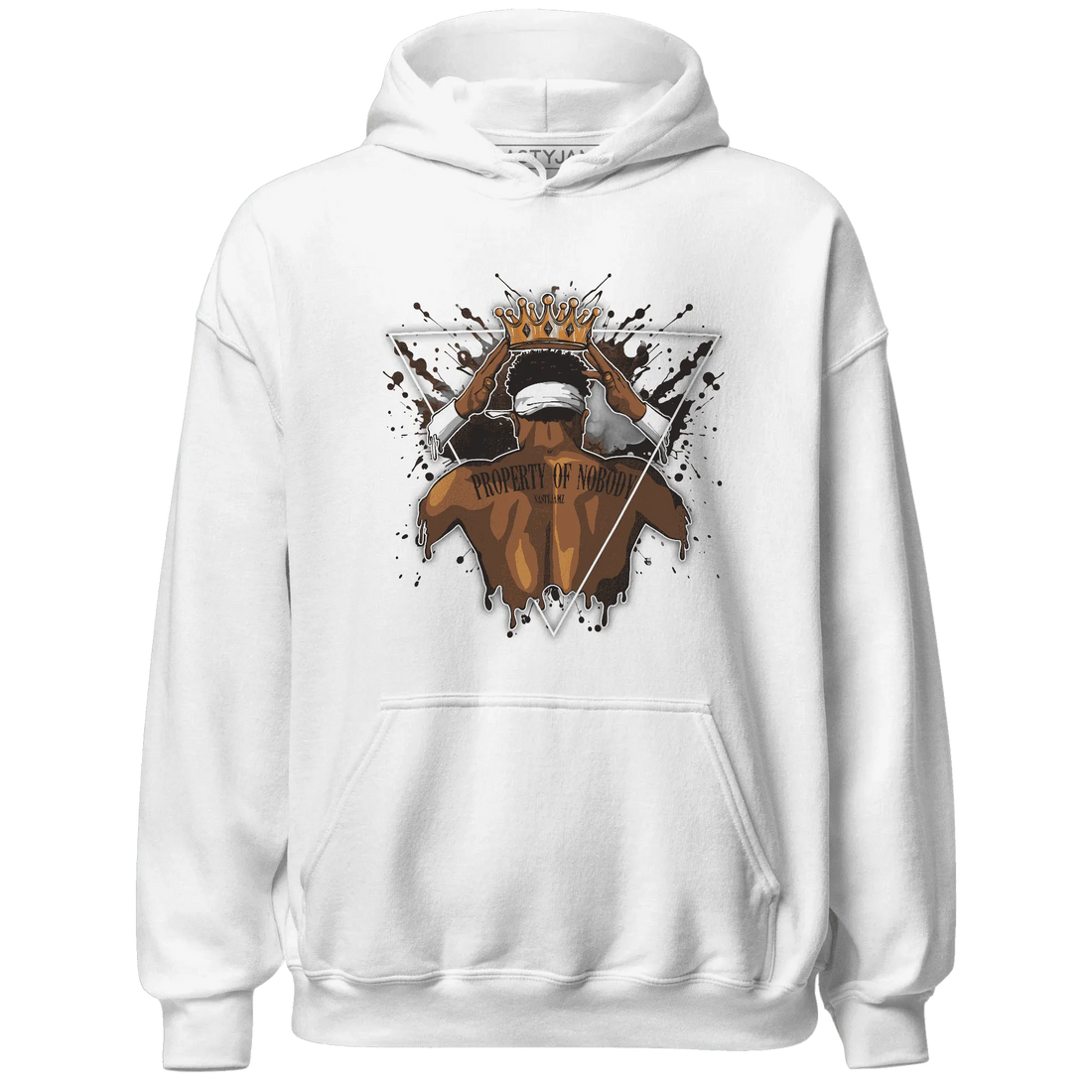 White-Thunder-4s-Hoodie-Match-Property-Of-Nobody