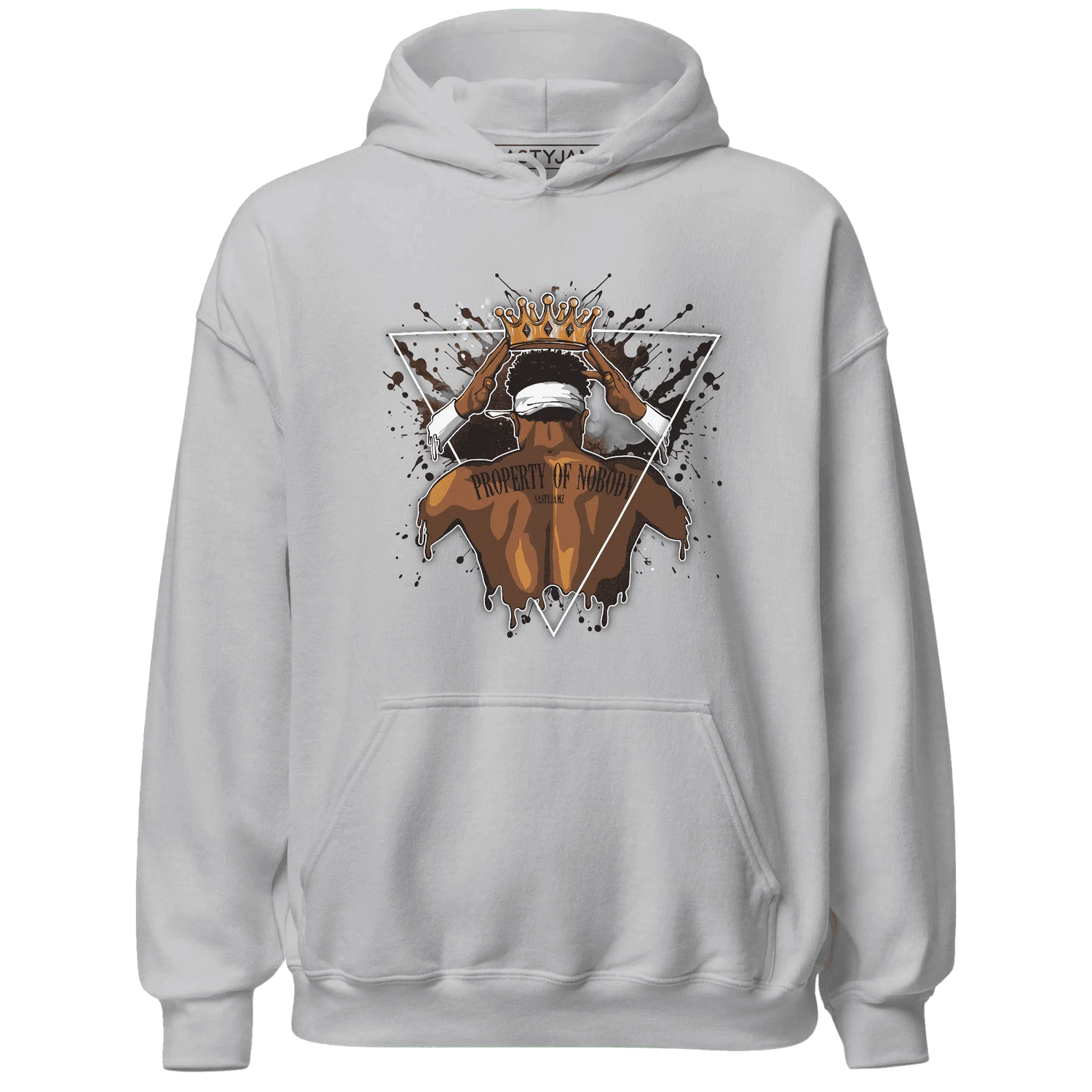 White-Thunder-4s-Hoodie-Match-Property-Of-Nobody