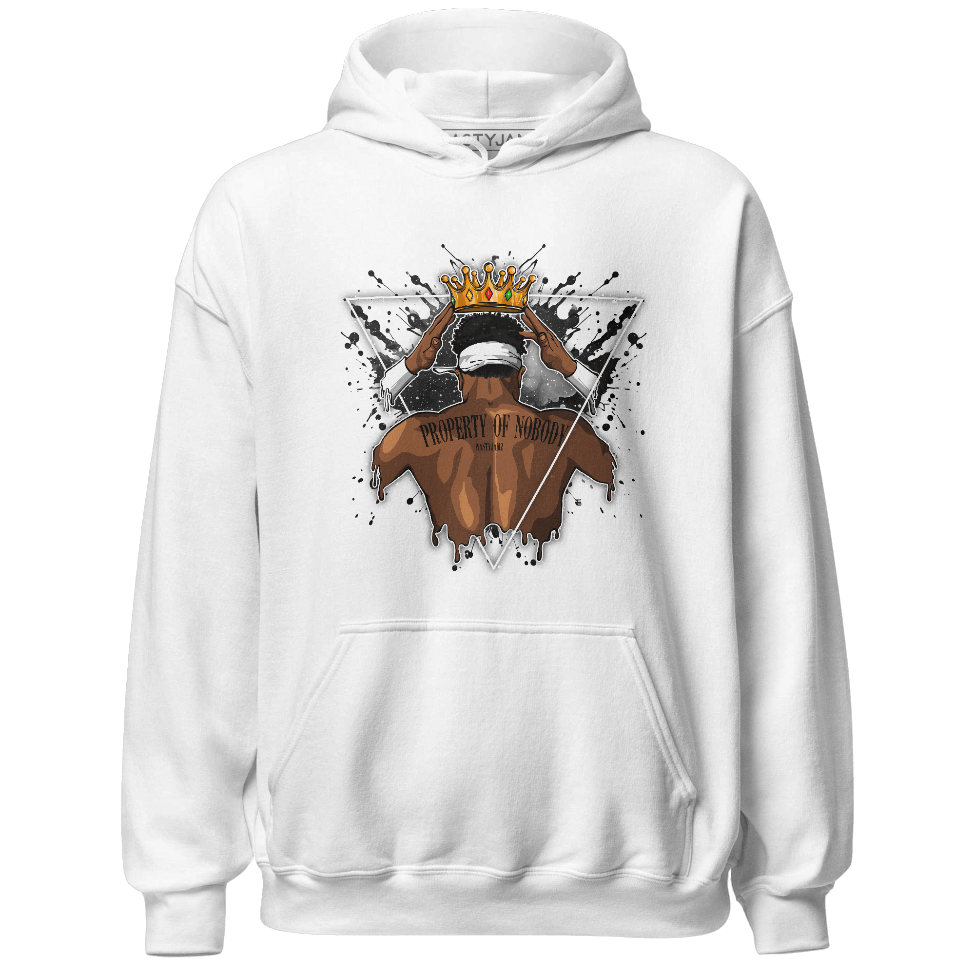 Reverse Oreo 6s Hoodie Match Property Of Nobody - NastyJamz