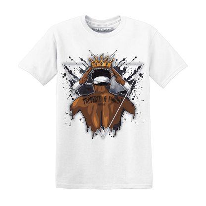 White-Navy-6s-T-Shirt-Match-Property-Of-Nobody