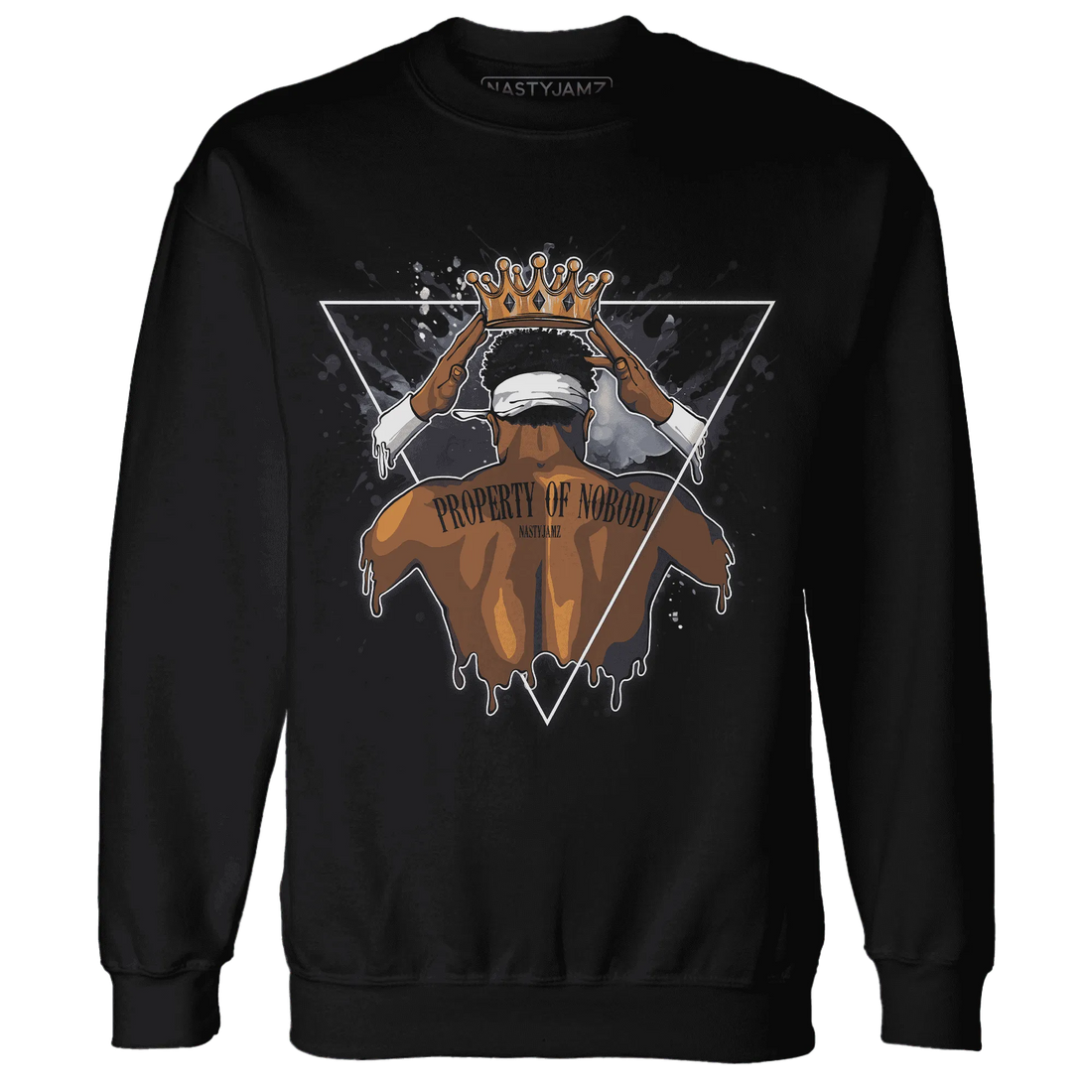 White-Navy-6s-Sweatshirt-Match-Property-Of-Nobody