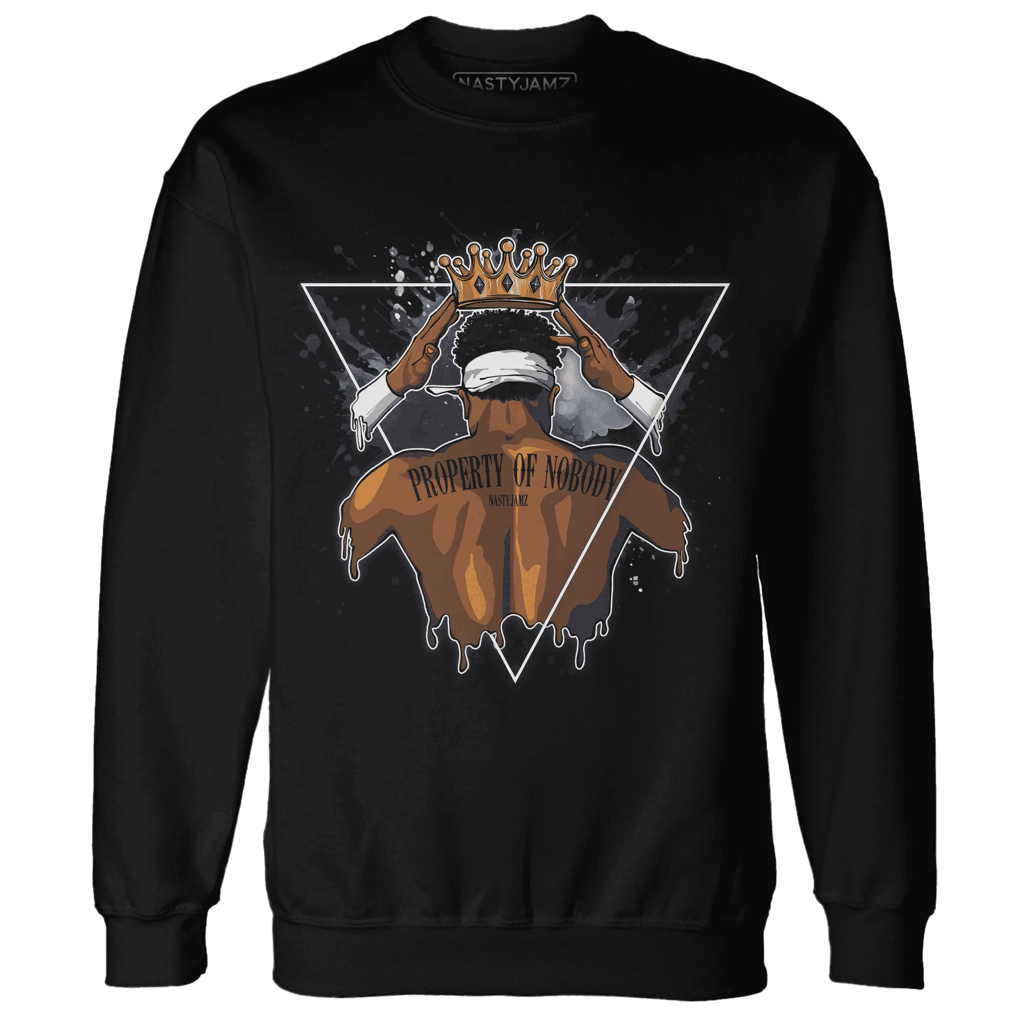 White-Navy-6s-Sweatshirt-Match-Property-Of-Nobody