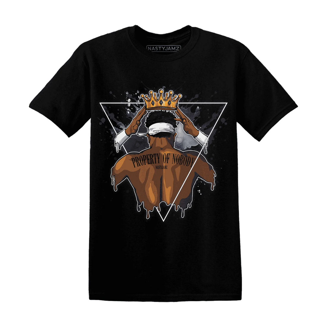 White-Navy-6s-T-Shirt-Match-Property-Of-Nobody