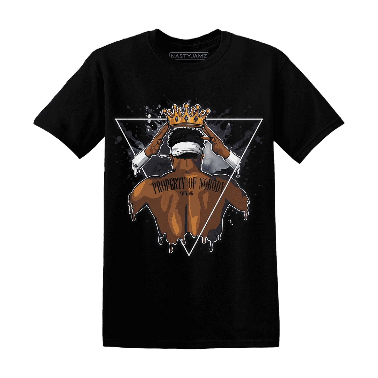 White-Navy-6s-T-Shirt-Match-Property-Of-Nobody