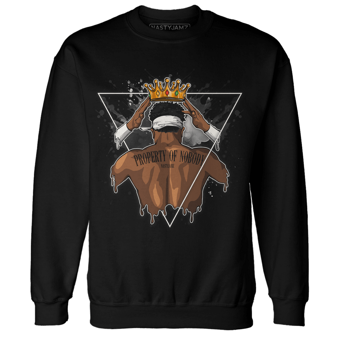 Jumman Jack University Red Sweatshirt Match Property Of Nobody - NastyJamz