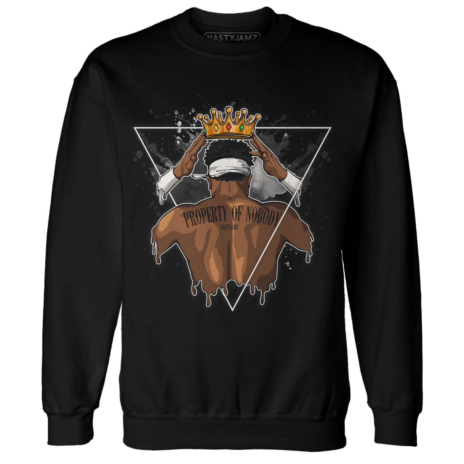 Jumman Jack University Red Sweatshirt Match Property Of Nobody - NastyJamz