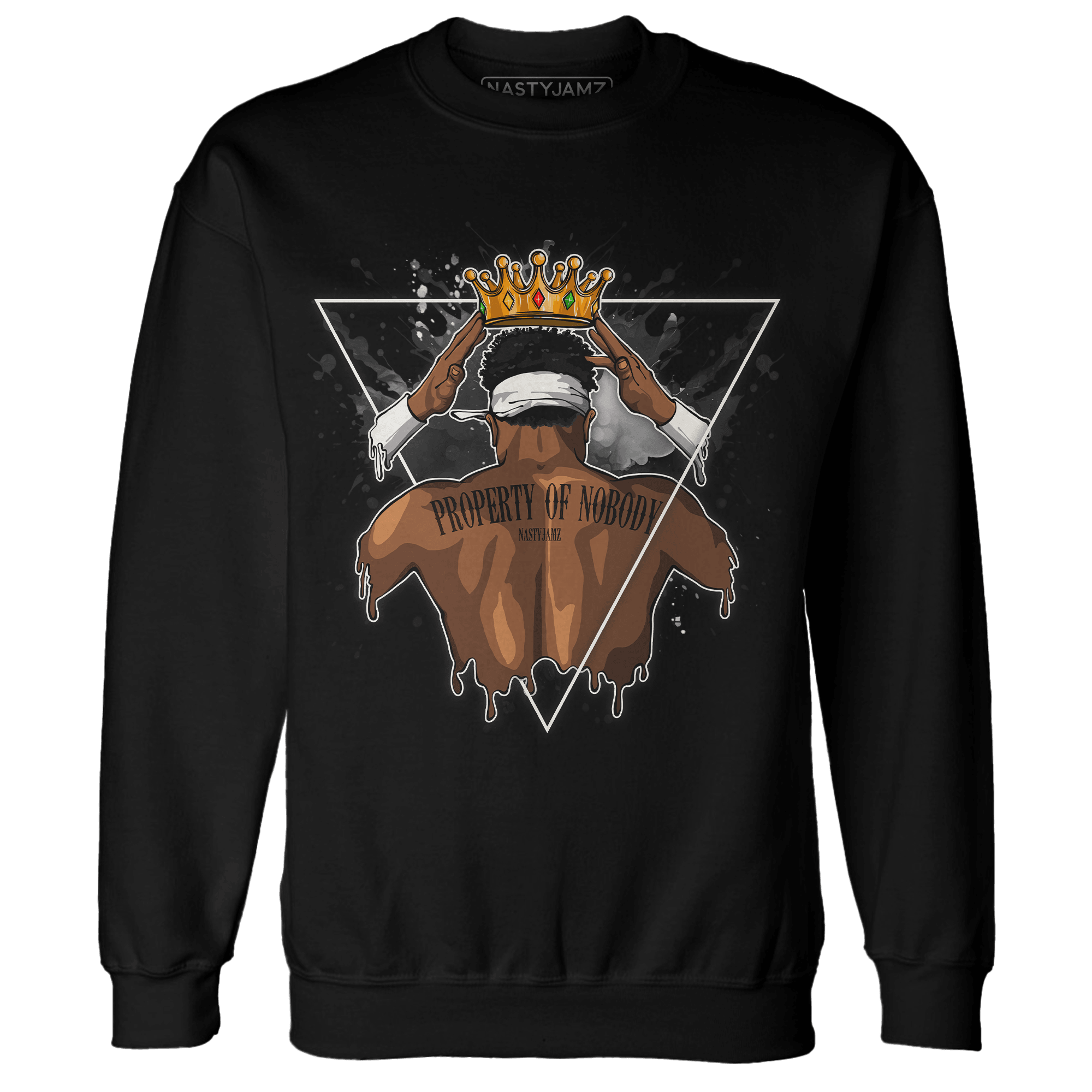 Jumman Jack University Red Sweatshirt Match Property Of Nobody - NastyJamz