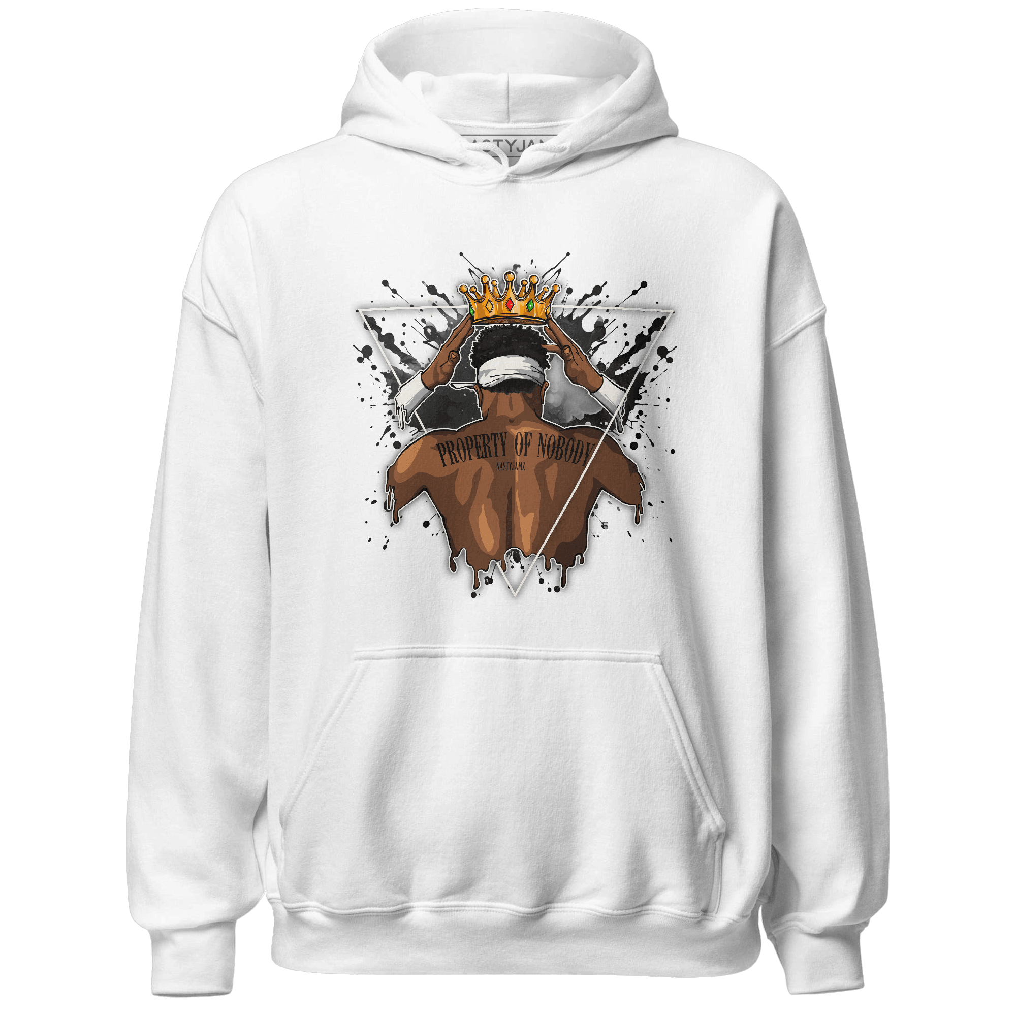 Jumman Jack University Red Hoodie Match Property Of Nobody - NastyJamz