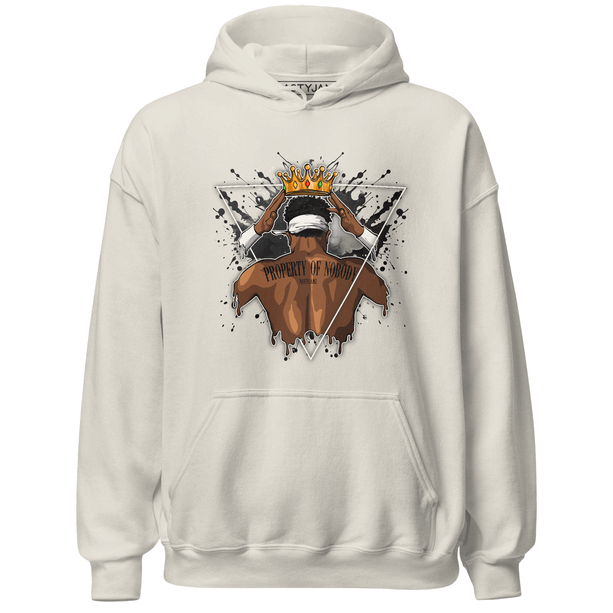 Jumman Jack University Red Hoodie Match Property Of Nobody - NastyJamz