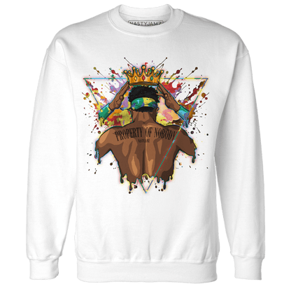 Mid GS Six Championships 1s Sweatshirt Match Property Of Nobody - NastyJamz
