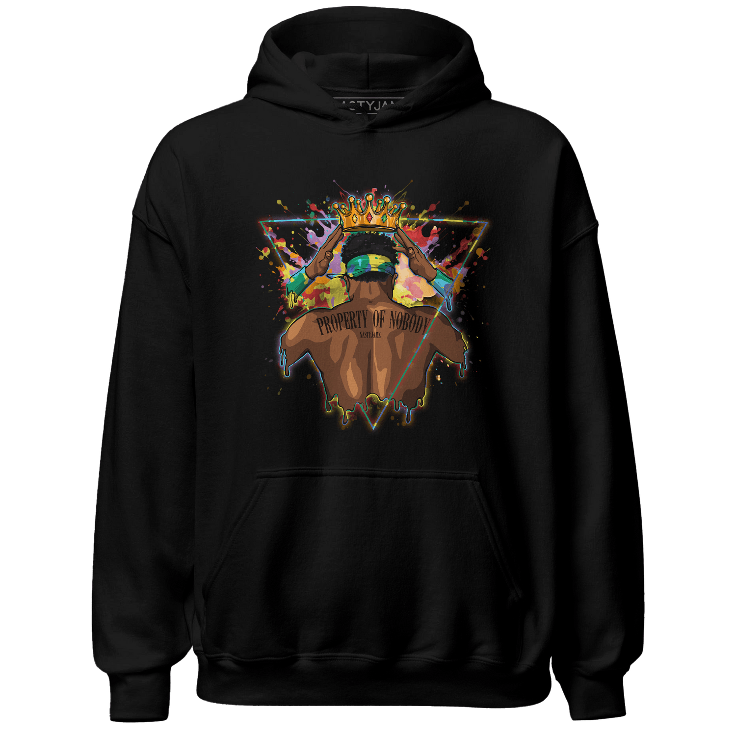 Mid GS Six Championships 1s Hoodie Match Property Of Nobody - NastyJamz