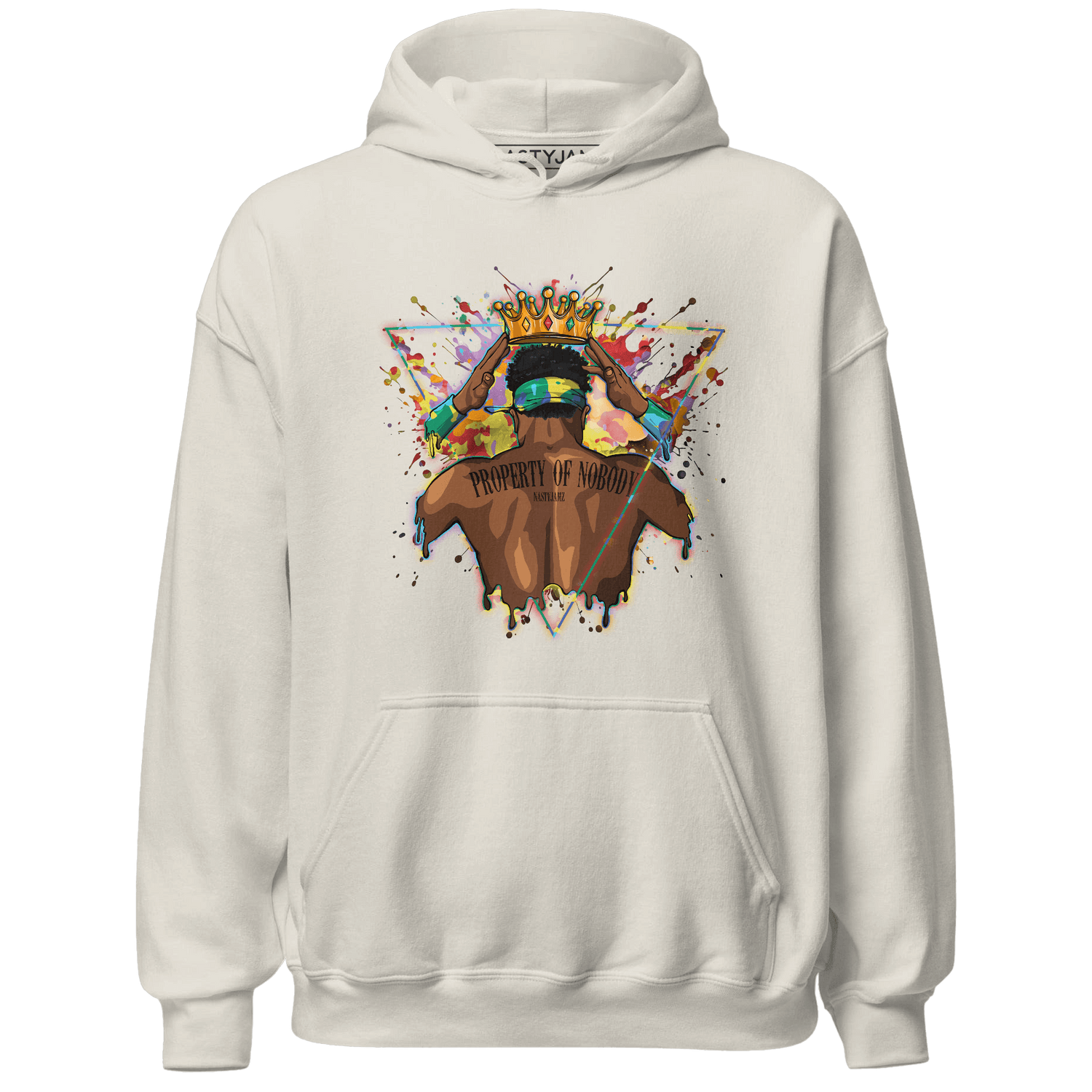 Mid GS Six Championships 1s Hoodie Match Property Of Nobody - NastyJamz