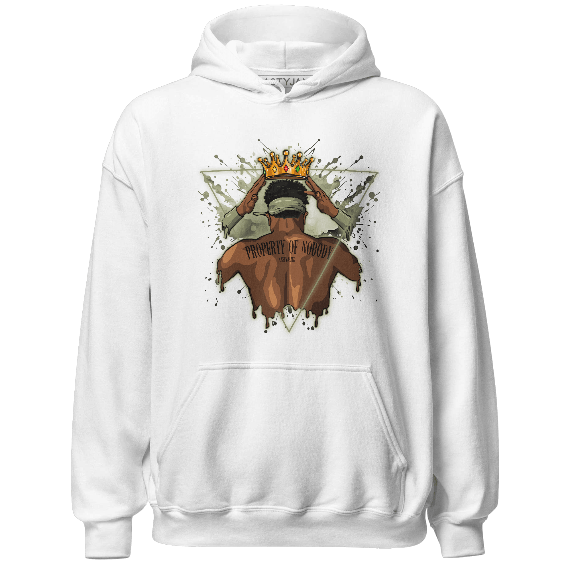 Yeezy Slide Resin Hoodie Match Property Of Nobody - NastyJamz