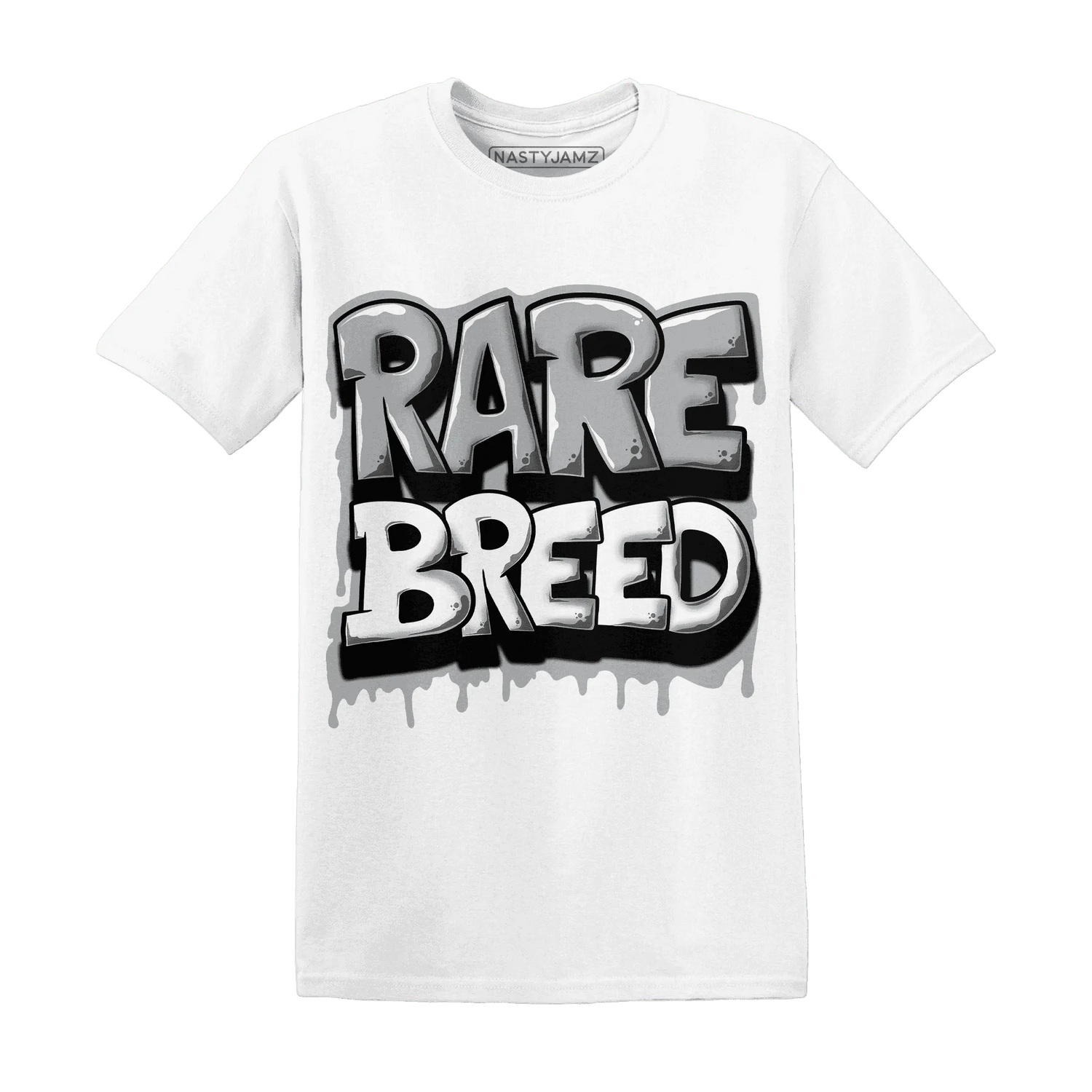 Wolf-Grey-1s-T-Shirt-Match-Rare-Breed