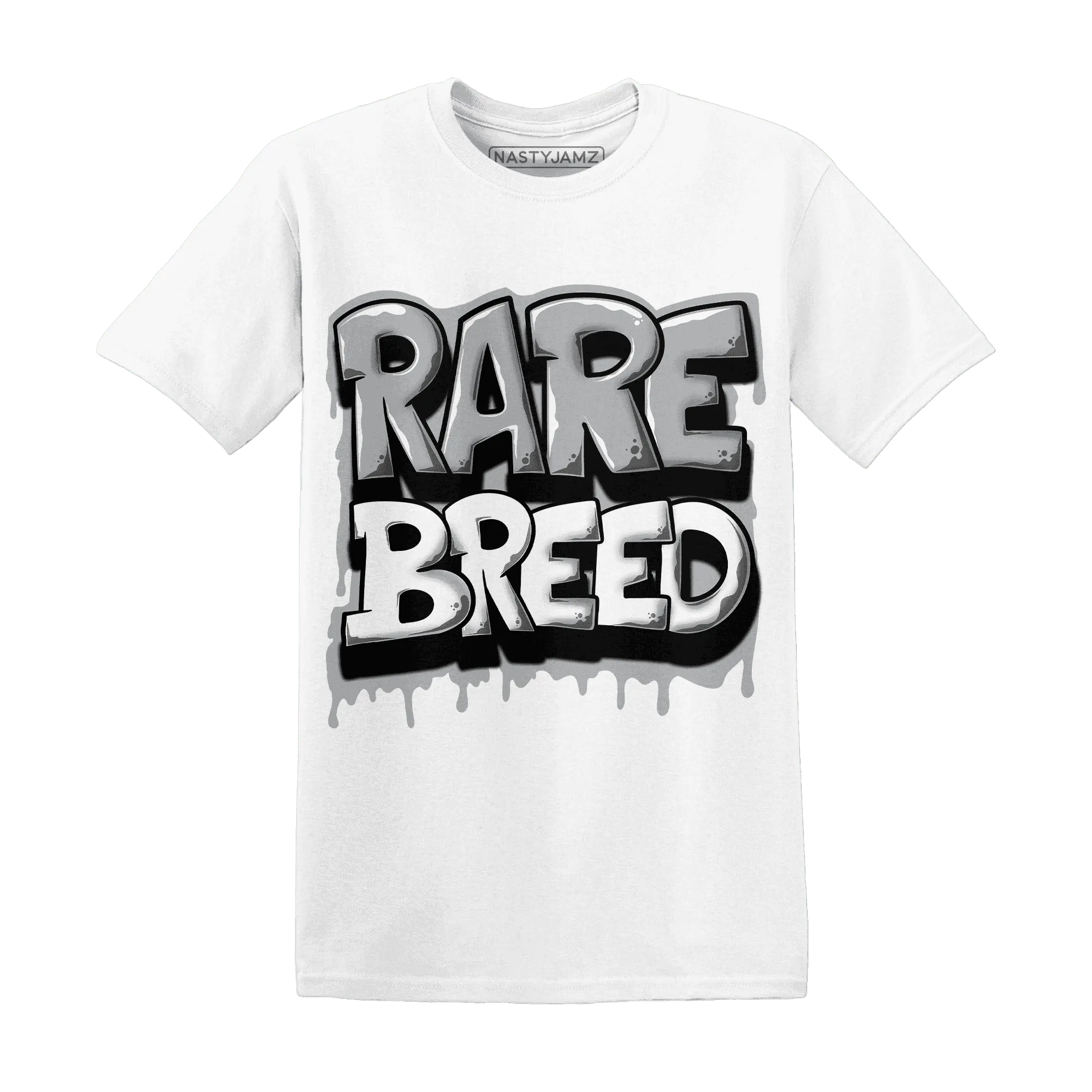 Wolf-Grey-1s-T-Shirt-Match-Rare-Breed