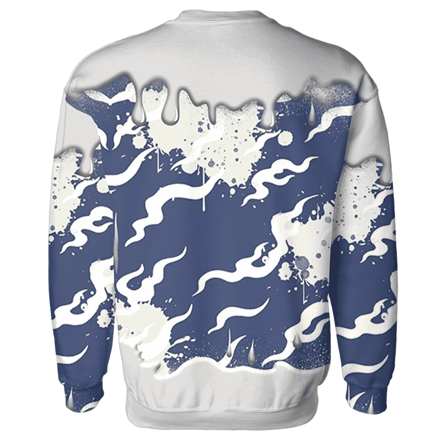 Low-Diffused-Blue-11s-Sweatshirt-Match-Rare-Breed-3D-Drippin