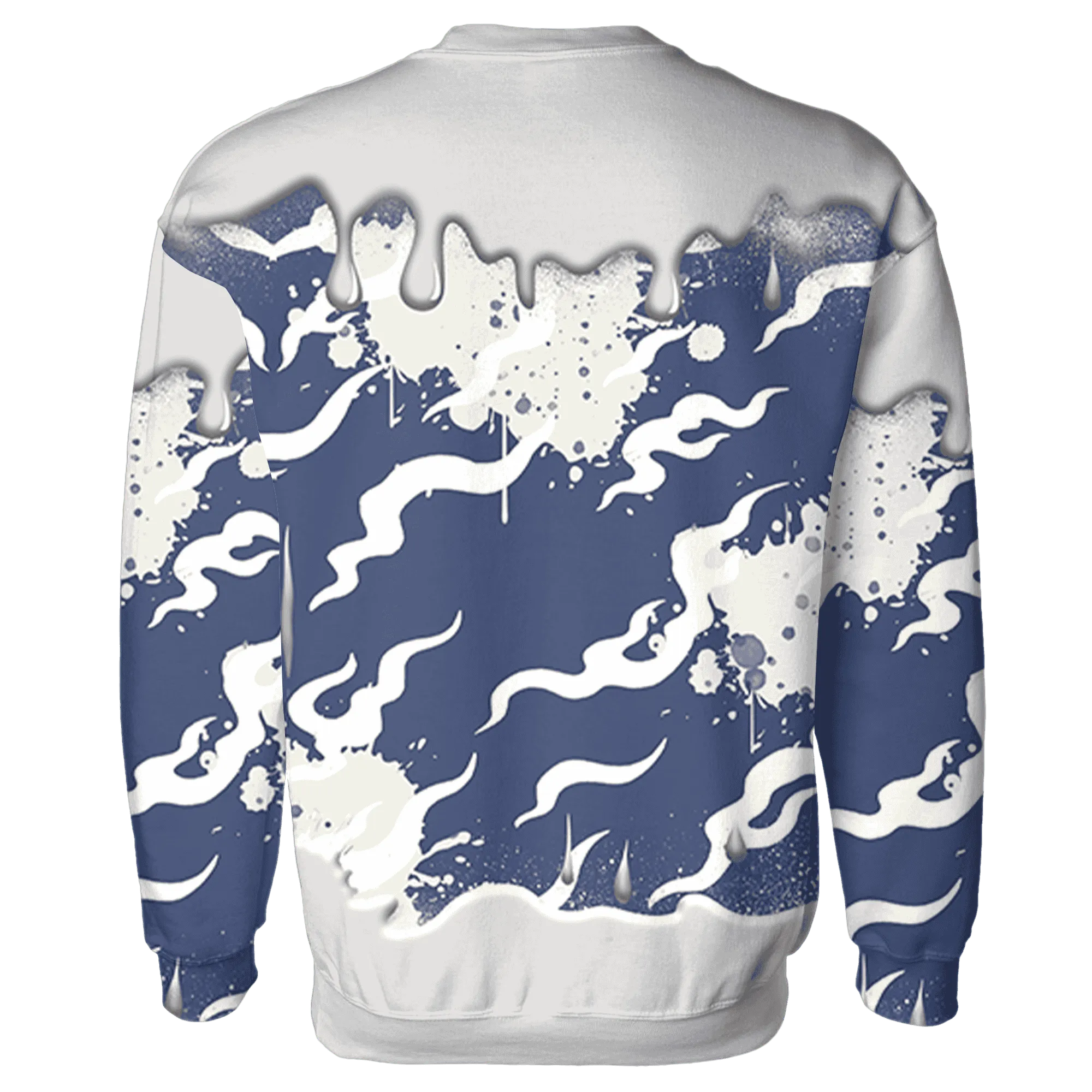 Low-Diffused-Blue-11s-Sweatshirt-Match-Rare-Breed-3D-Drippin