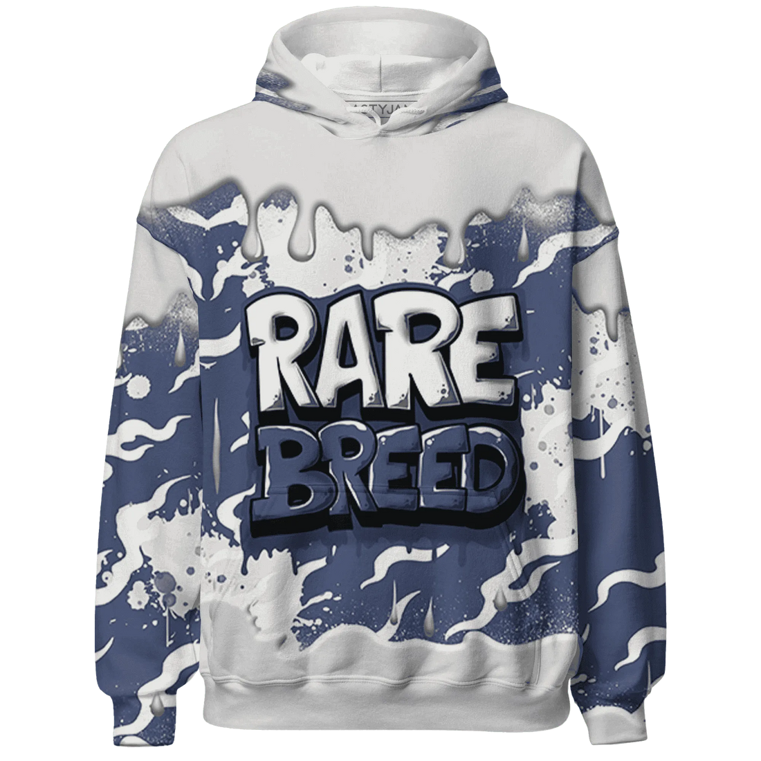 Low-Diffused-Blue-11s-Hoodie-Match-Rare-Breed-3D-Drippin