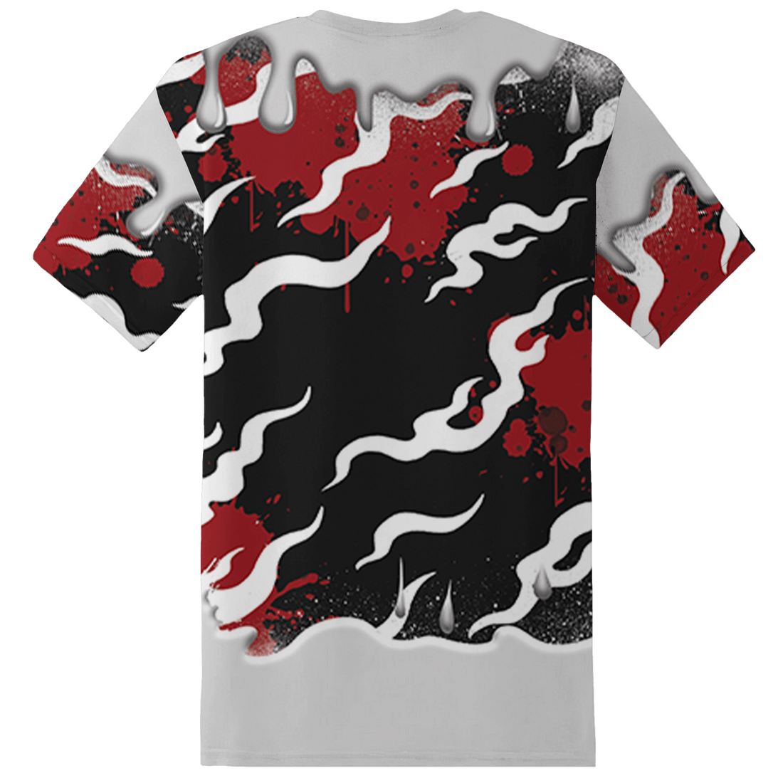 Retro Red Taxi 12s T Shirt Match Rare Breed 3D All-Over Print Drippin - NastyJamz