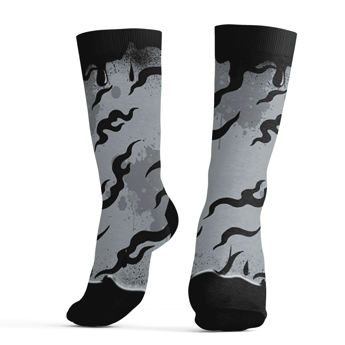 Wolf-Grey-12s-Socks-Match-Rare-Breed-3D-Drippin