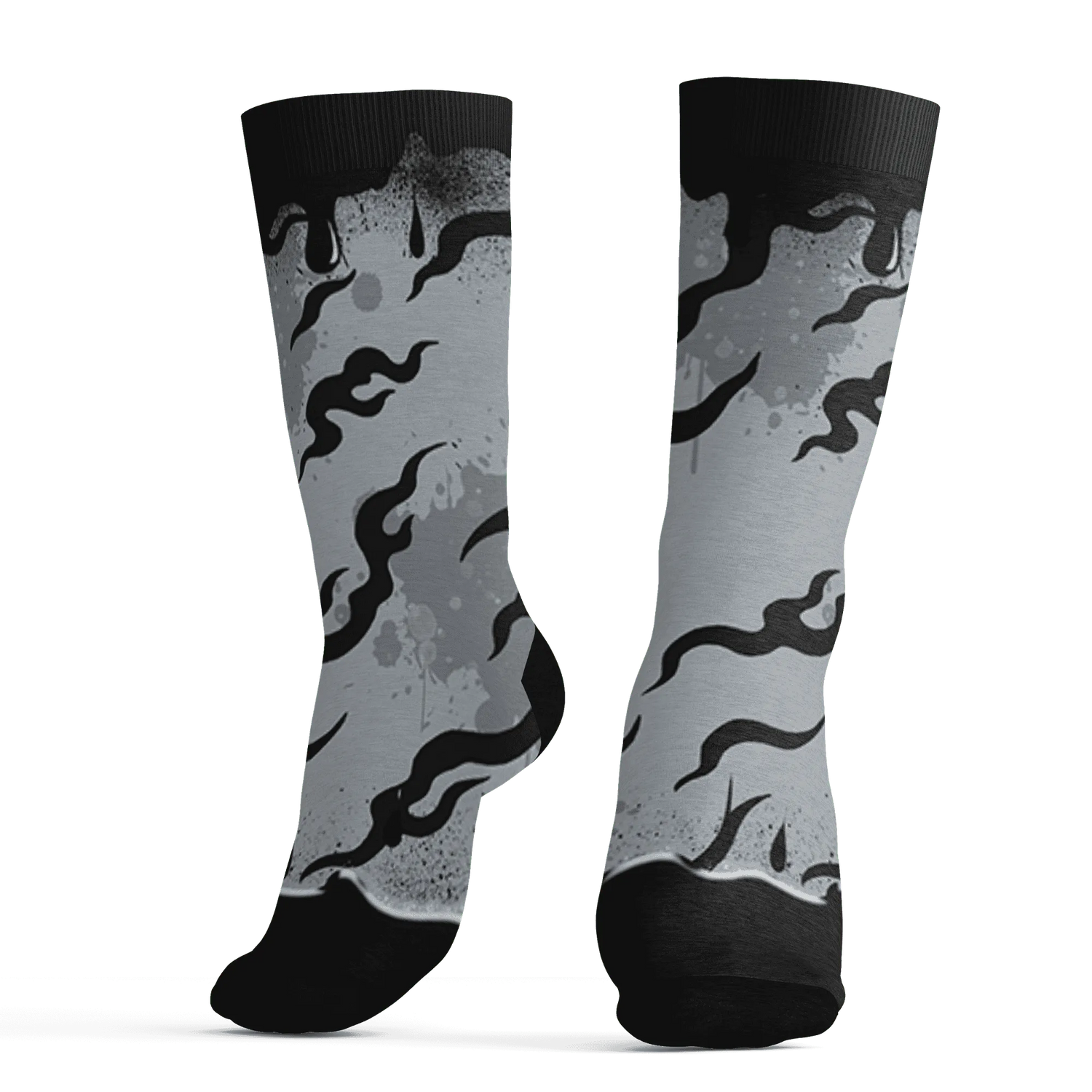 Wolf-Grey-12s-Socks-Match-Rare-Breed-3D-Drippin